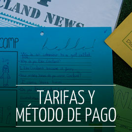 Tarifas Campamentos de Verano en Ingles 2023