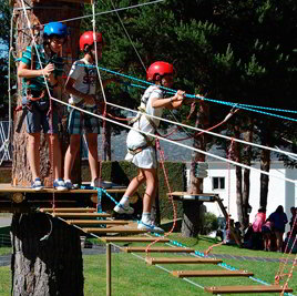 Campamento en inglés con actividades multiaventura