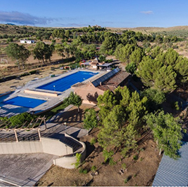 instalacciones campamento en Toledo